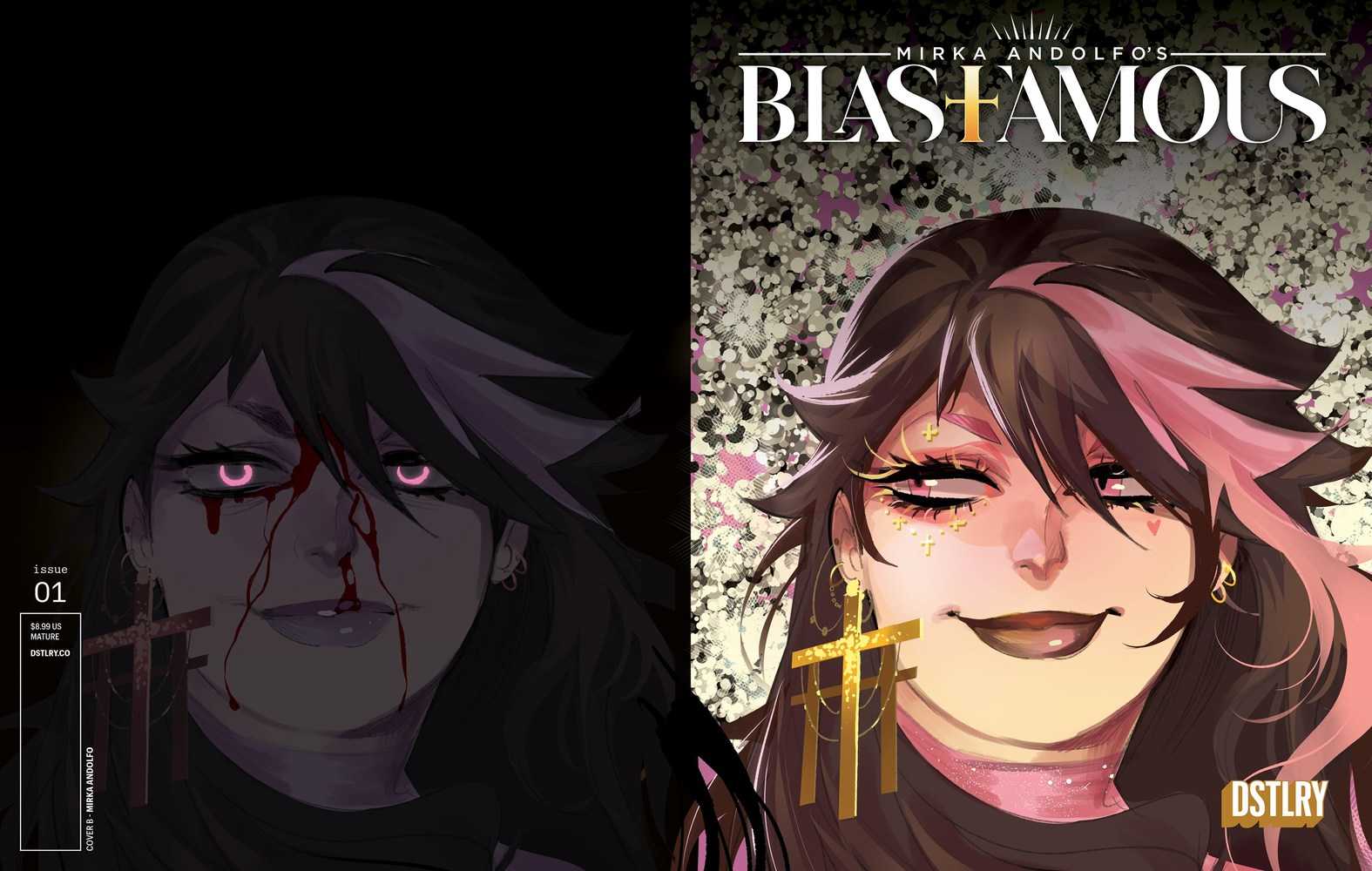 Blasfamous #1 Cover B Andolfo - Exclusive Comic Book Art - Perfect for Collectors & Fans | Great for Gifts, Displays & Comic Conventions