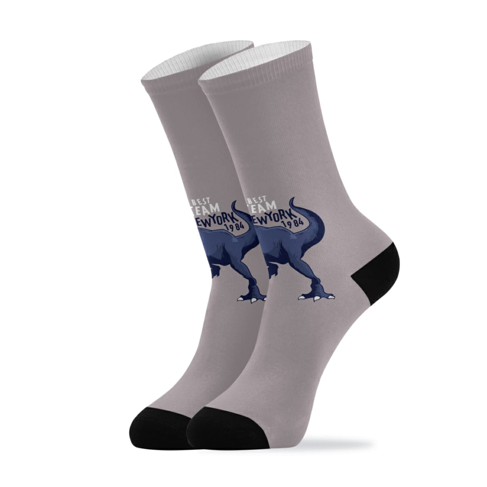 Unisex Long Casual Athletic Crew Socks for Women & Men - Gym & Daily Wear