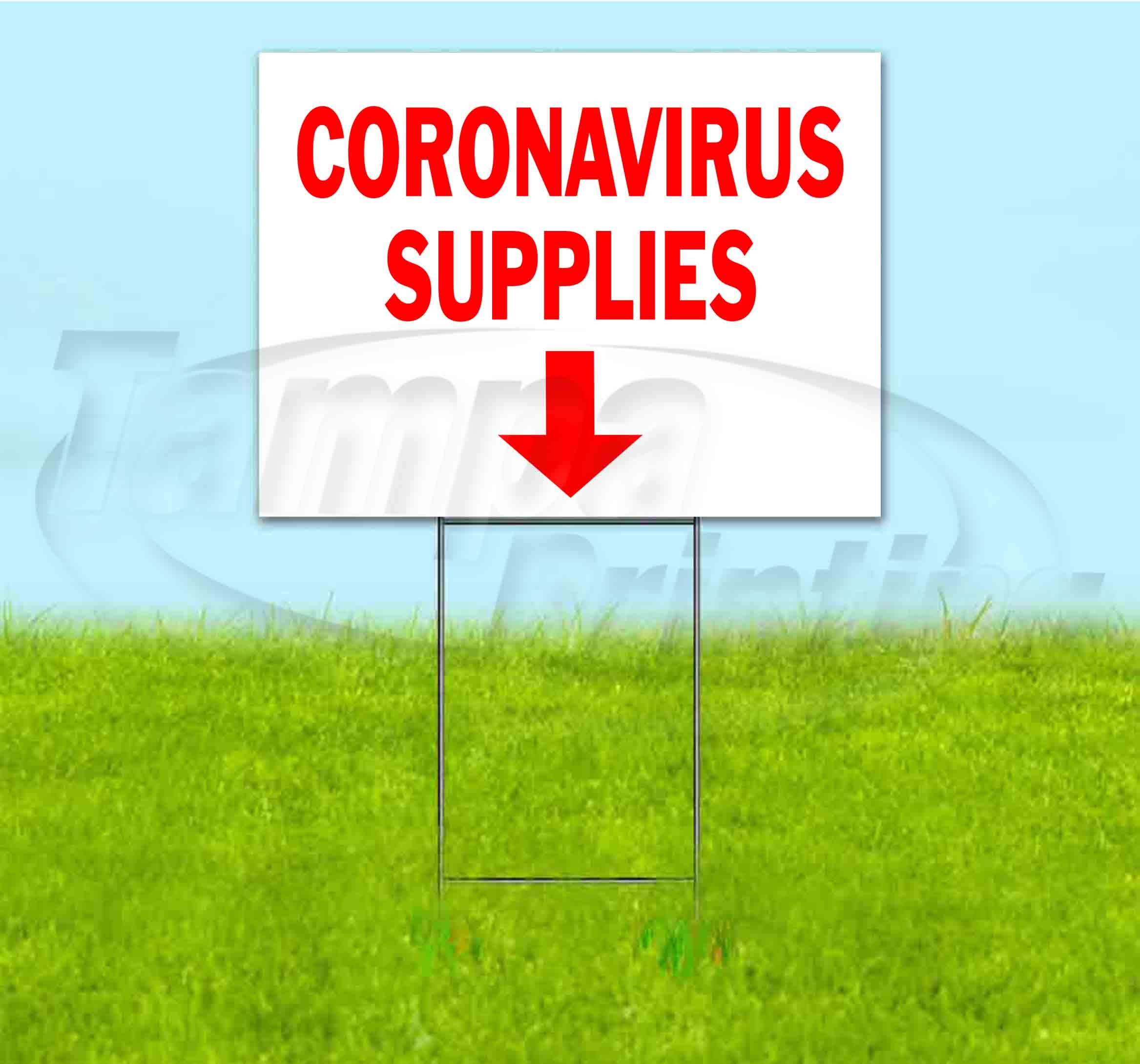 Virus Supplies Down 18