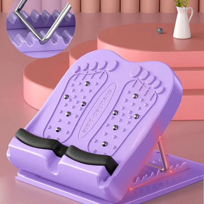 Premium Sports Calf Stretching Board - Adjustable Foot Stretcher for Runners, Dancers & Athletes - Portable Calf Massager for Pain Relief & Flexibility Training - Perfect for Home Gym, Yoga Studio & Physical Therapy