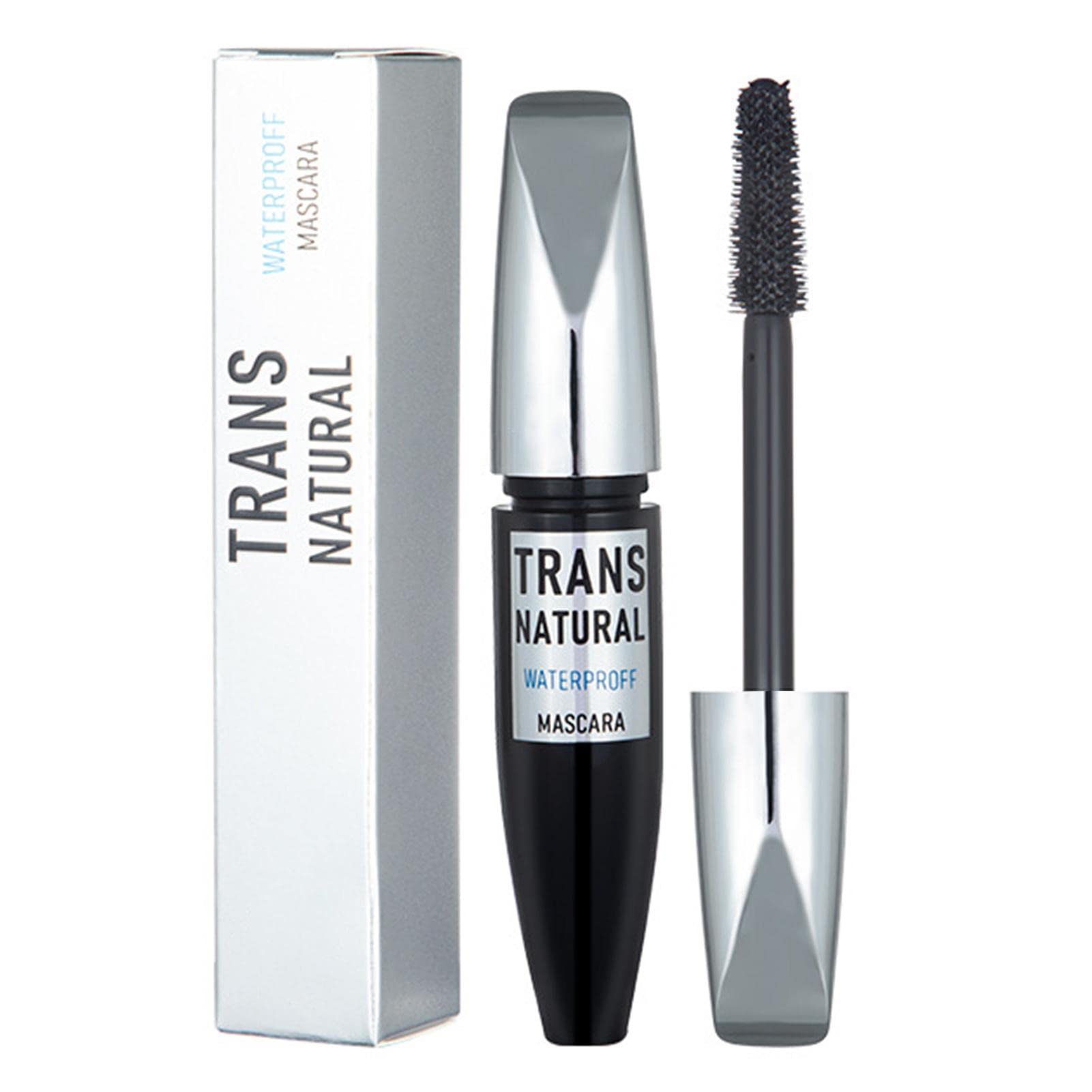 Waterproof Black Mascara - Lengthening & Volumizing Liquid Lash Extensions, Washable Curling Mascara for Multiplying Eyelashes | Perfect for Daily Wear, Night Out & Special Occasions