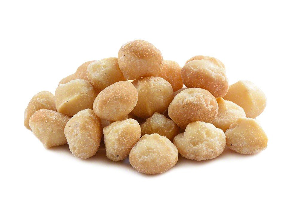 Premium Roasted & Salted Macadamia Nuts in Bulk - 10lb Case | Gourmet Hawaiian Snack Nuts for Baking, Gifts & Healthy Snacking