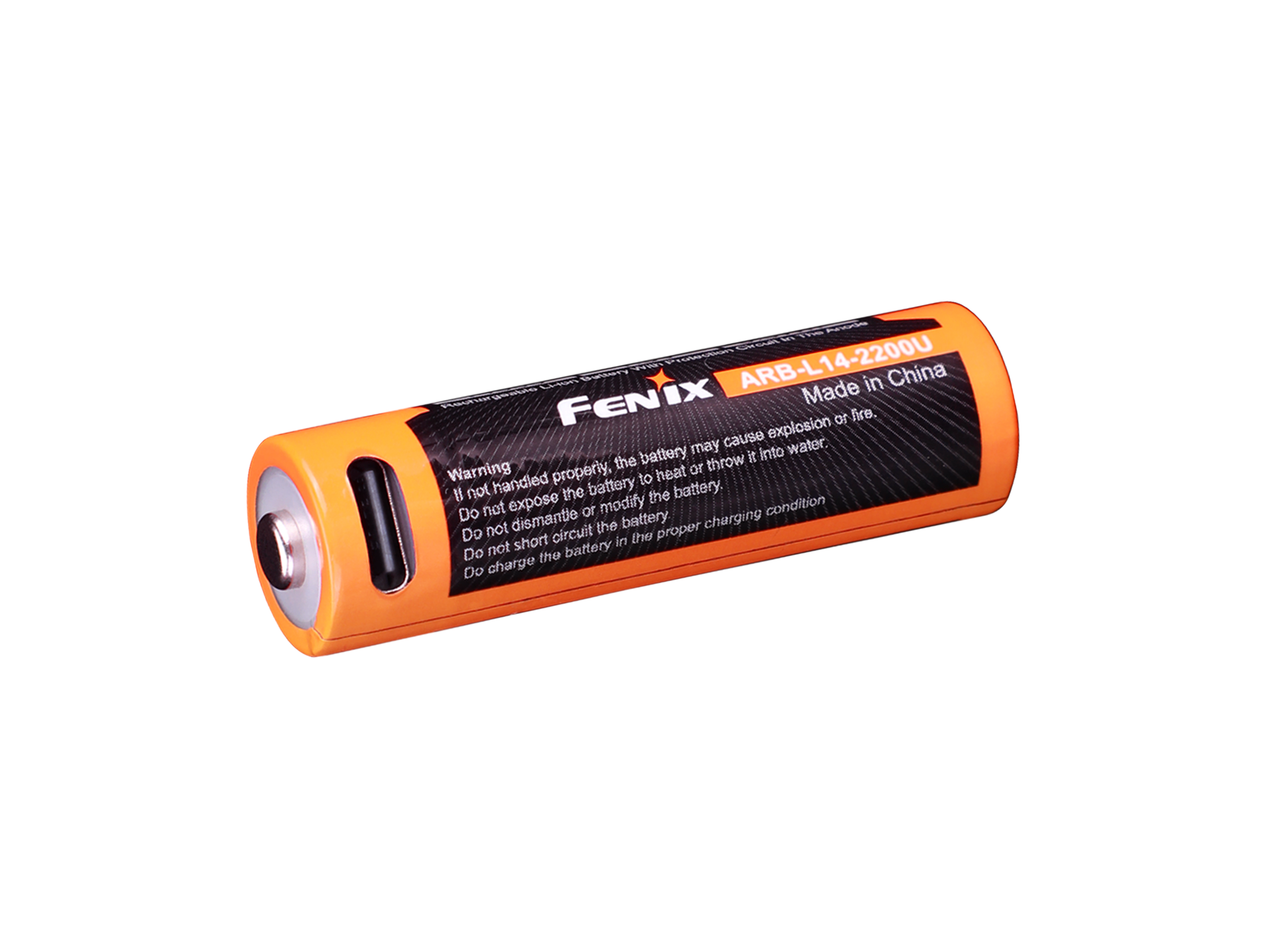 Fenix USB Rechargeable AA Lithium-ion Batteries (4-Pack) - Long Lasting Power for Flashlights, Cameras & Electronics - Perfect for Outdoor Adventures, Emergency Kits & Home Use