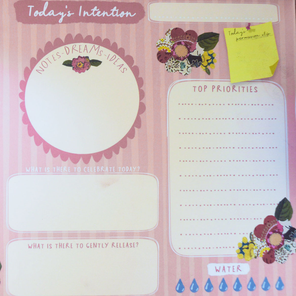 Bloom Wild Daily Planner Notepad - Undated Weekly & Monthly Organizer with To-Do Lists, Goals & Notes - Perfect for Work, School, Home & Office Productivity Planning