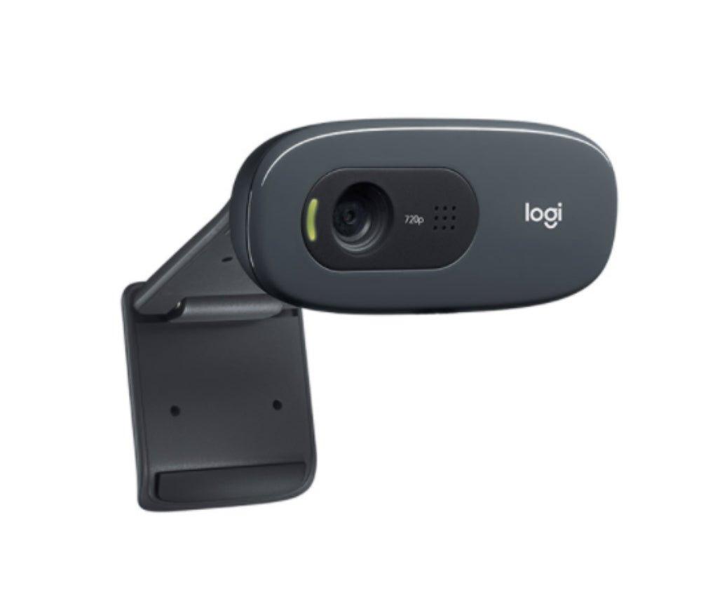 Logitech C270 HD Webcam - 720p HD Video Calling, Noise-Reducing Mic, for Business, Remote Work & Online Classes