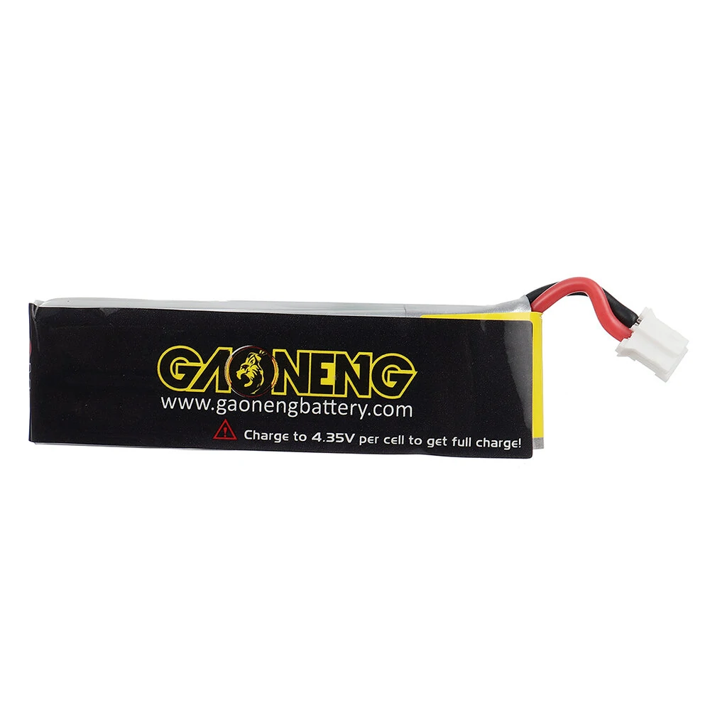GNB GAONENG 3.8V 660mAh 90C 1S LiPo Battery with PH2.0 Connector - 4 Pack for RC Drones, FPV Racing, and Mini Quadcopters