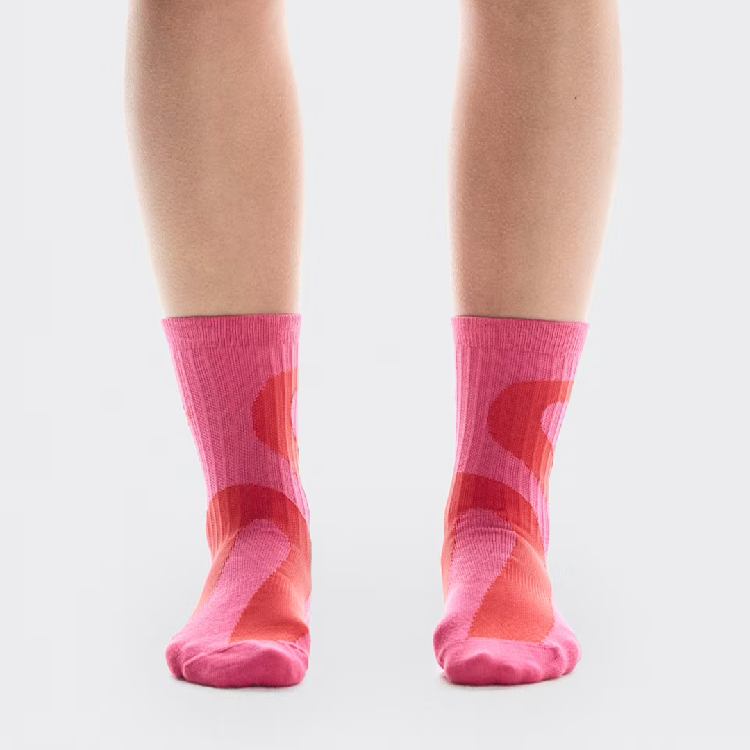 Unisex High-Top Liquid Logo Socks 2-Pack - Trendy Streetwear for Men & Women - Perfect for Sneakers, Casual Outfits & Gym Wear