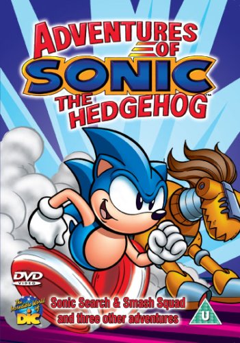 Sonic the Hedgehog Adventures DVD - Sonic Search & Smash Squad (2007) | Classic Animated Series for Kids & Collectors | Perfect for Family Movie Nights & Nostalgic Viewing