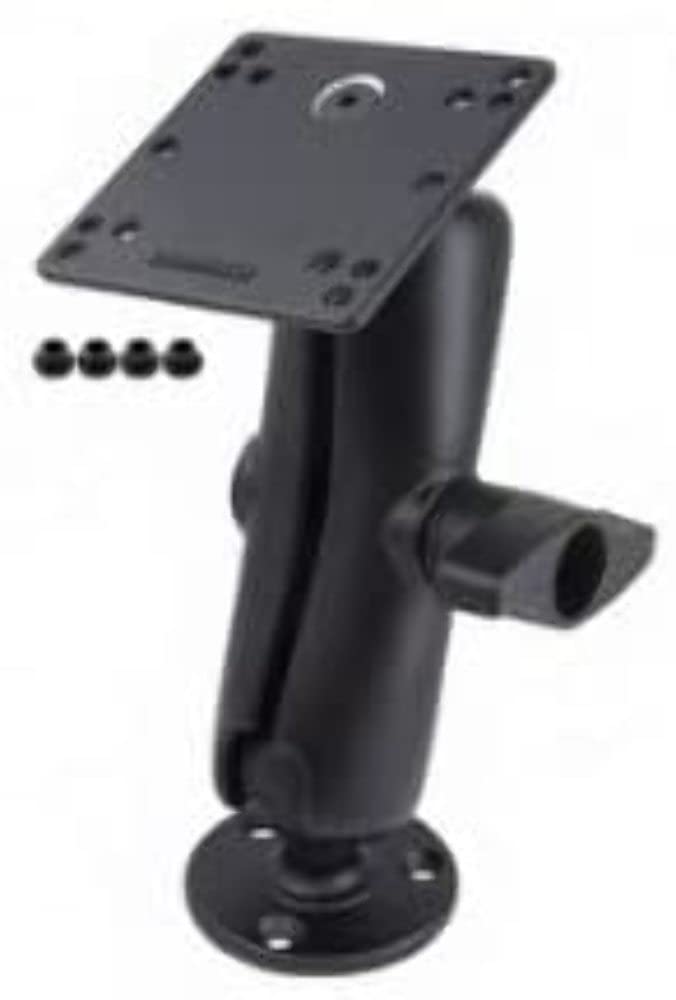 RAM Mounts RAM-D-101U-246-IN1 加固钢制VESA支架 适用于显示器、电视、车载导航安装