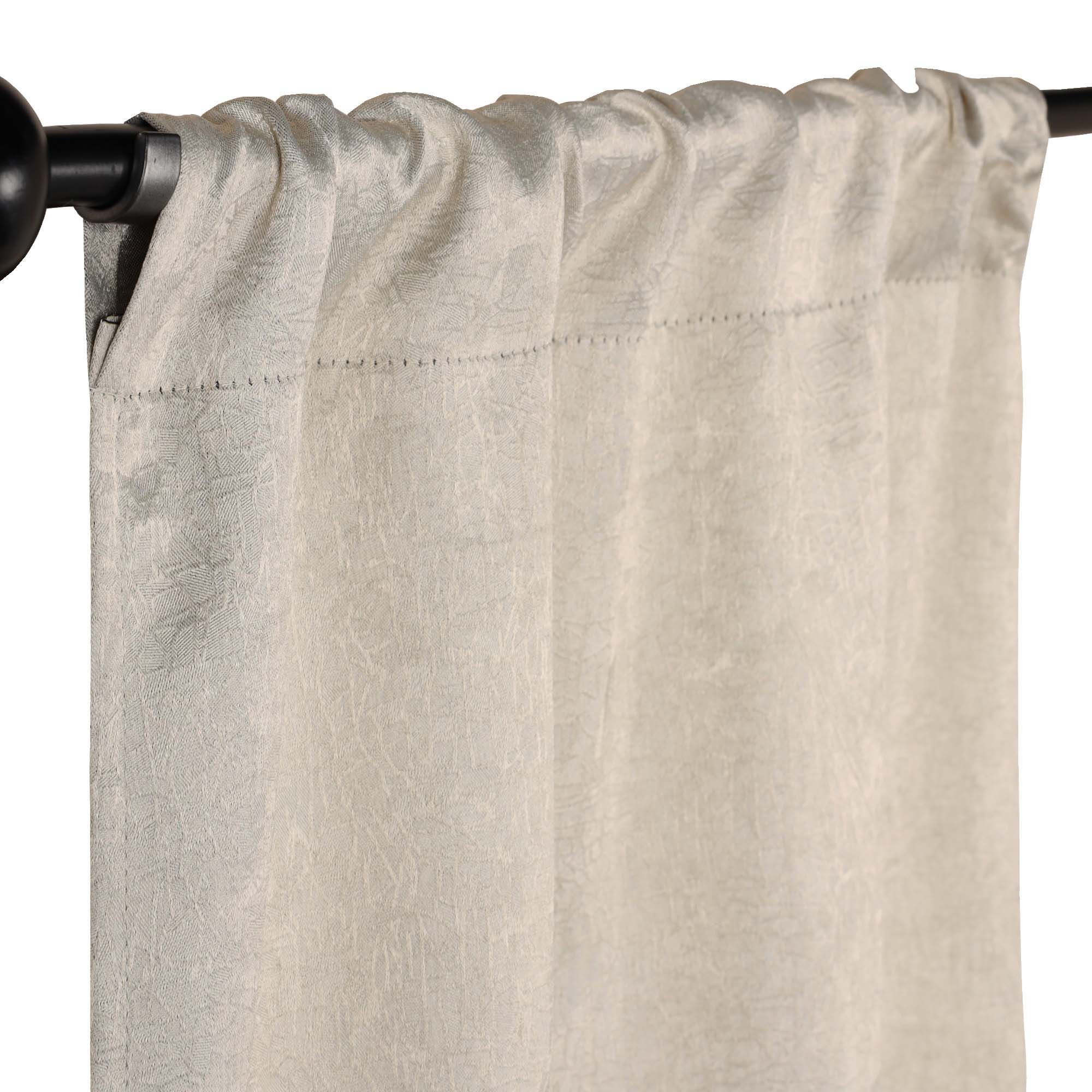 Blackout Curtains Set of 2 Panels - Senna Textured Window Drapes for Bedroom & Living Room, Noise Reducing & Thermal Insulated Room Darkening Curtains for Better Sleep