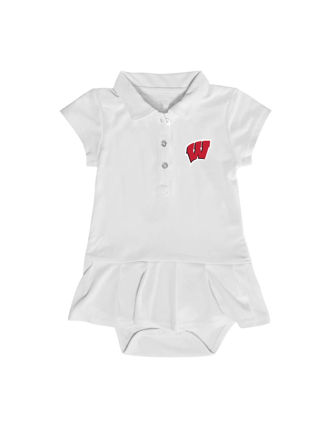 Wisconsin Badgers Baby Girls' Dress - Adorable NCAA Team Outfit for Infants & Toddlers - Perfect for Game Day, Family Photos & School Spirit Events