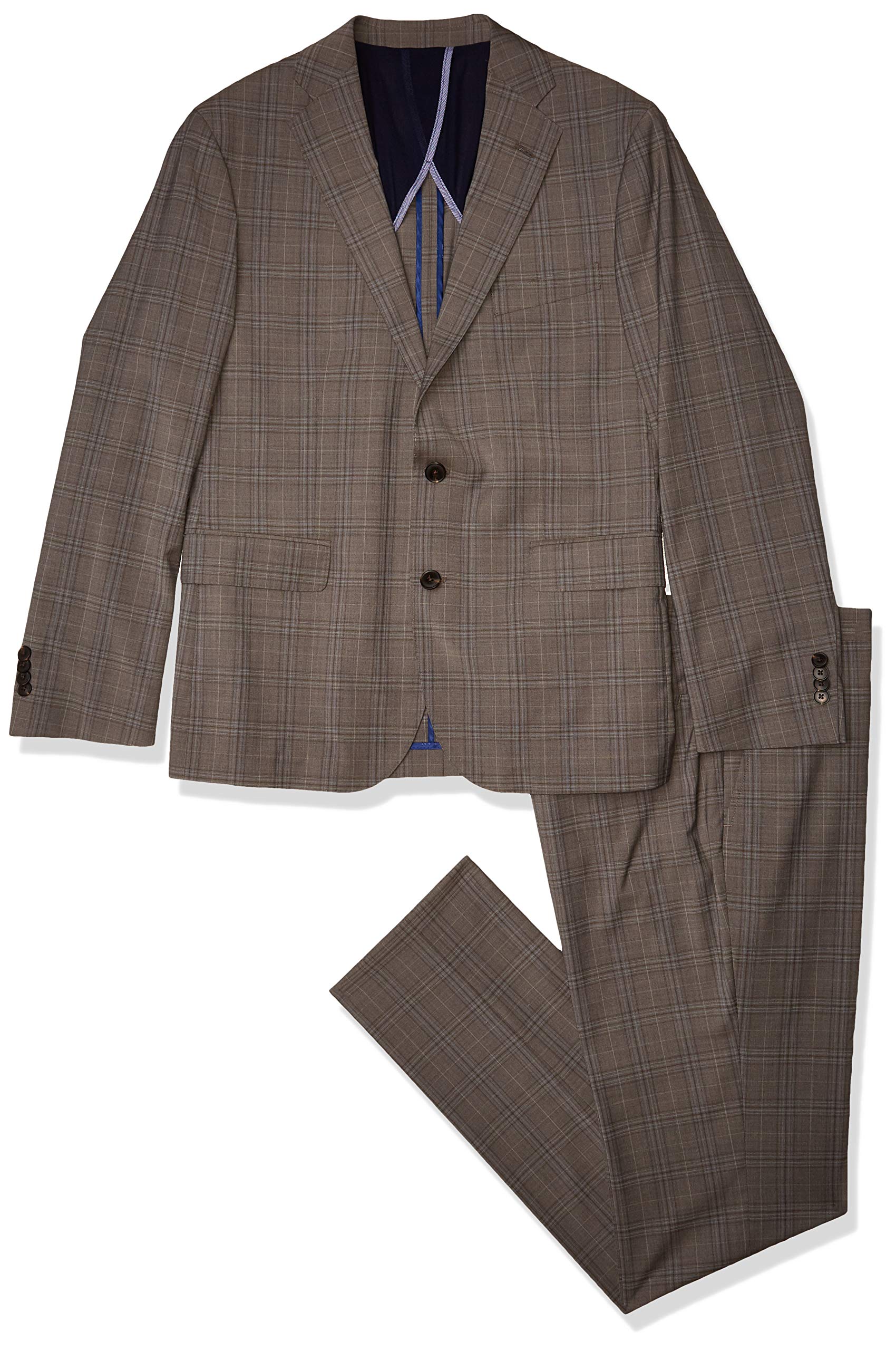 Cole Haan Men's Slim Fit Suit - Premium Tailored Business Attire for Professional & Formal Occasions | Office Wear, Weddings & Special Events