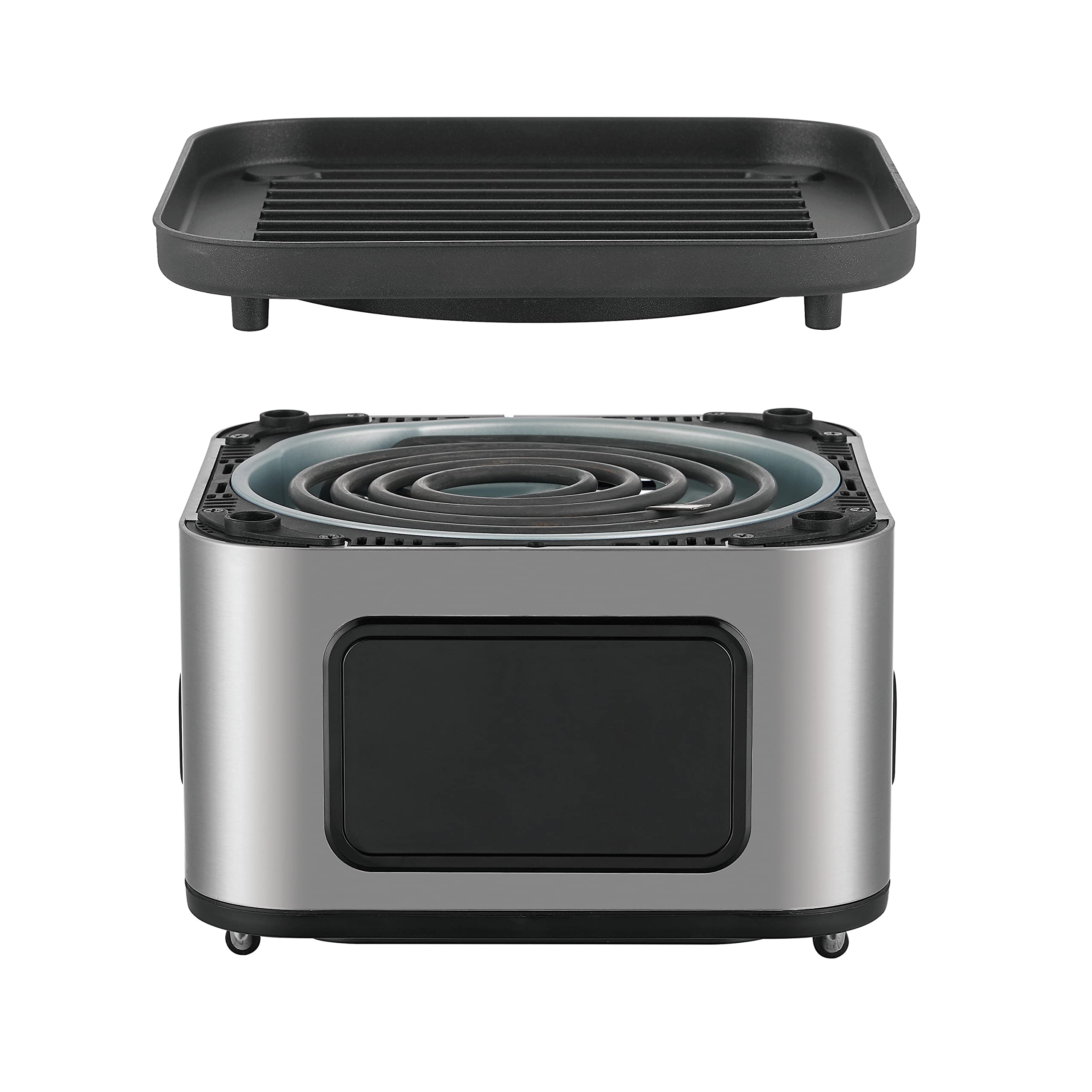 Salton Air Fryer XL 4.5L - Healthy Oil-Free Cooking for Family Meals | Large Capacity Air Fryer for Roasting, Baking & Frying | Perfect for Chicken Wings, French Fries & Vegetables