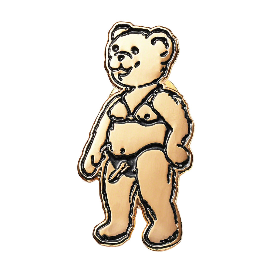 SUPREME 21SS NOT SORRY Enamel Pin - Limited Edition Collectible Badge for Jackets, Backpacks & Caps - Perfect for Streetwear Fashion & Accessories