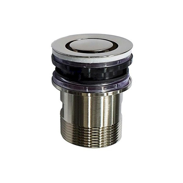 ART Australia Basin Pop Down® Plug and Waste - Brushed Nickel 32mm Bathroom Sink Drain for Modern & Traditional Decor