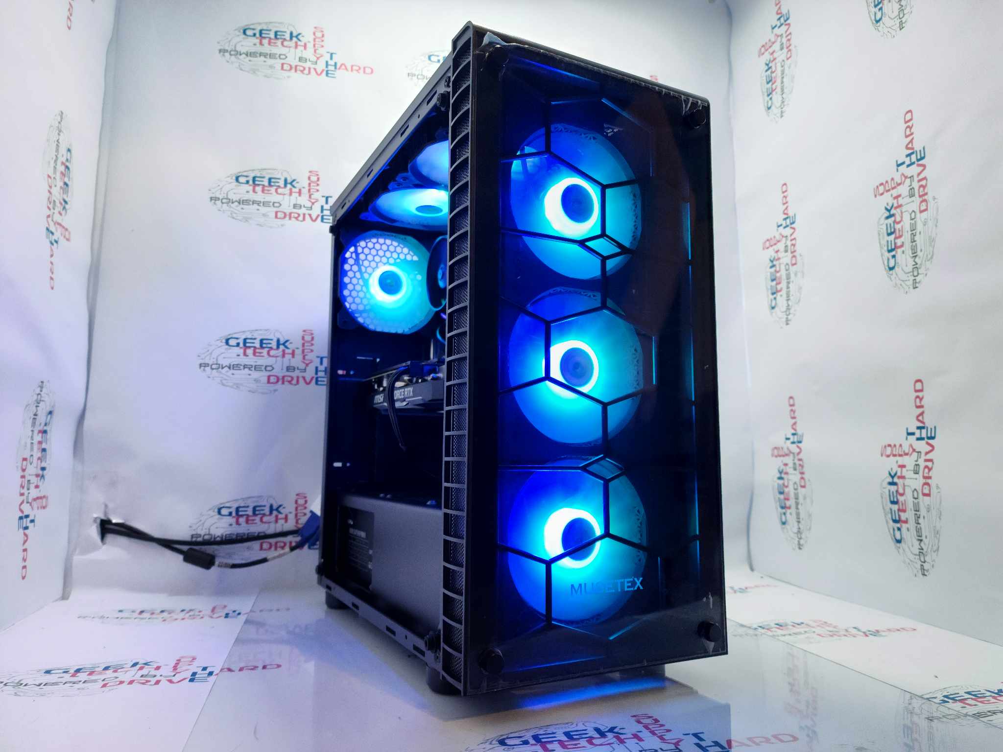Pinnacle Gaming PC Desktop Computer - AMD Ryzen 5 5600X, 2TB SSD, 32GB RAM, NVIDIA GTX 1660 SUPER, WiFi 6 - Ultimate Gaming & Streaming Setup for Esports & 4K Gaming