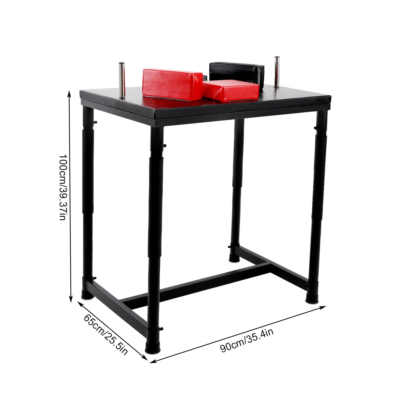 Professional Arm Wrestling Table - Heavy Duty 2204 Lbs Capacity Training & Competition Table for Home, Office, Gym - Perfect for Strength Training, Tournaments & Fitness Challenges