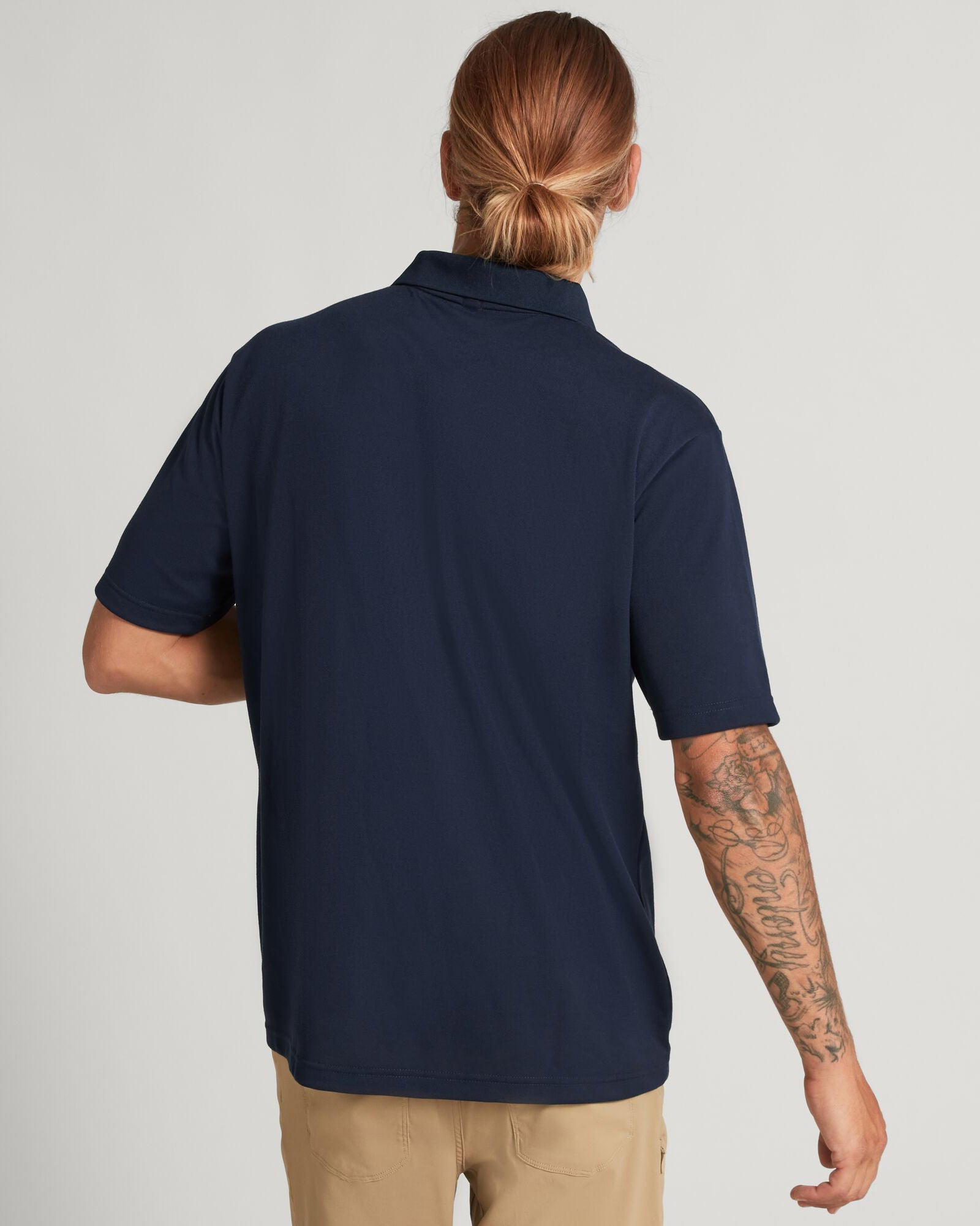 Premium Men's Vanua Polo Shirt - Midnight Navy Blue - Comfortable & Breathable for Golf, Casual Wear & Outdoor Activities