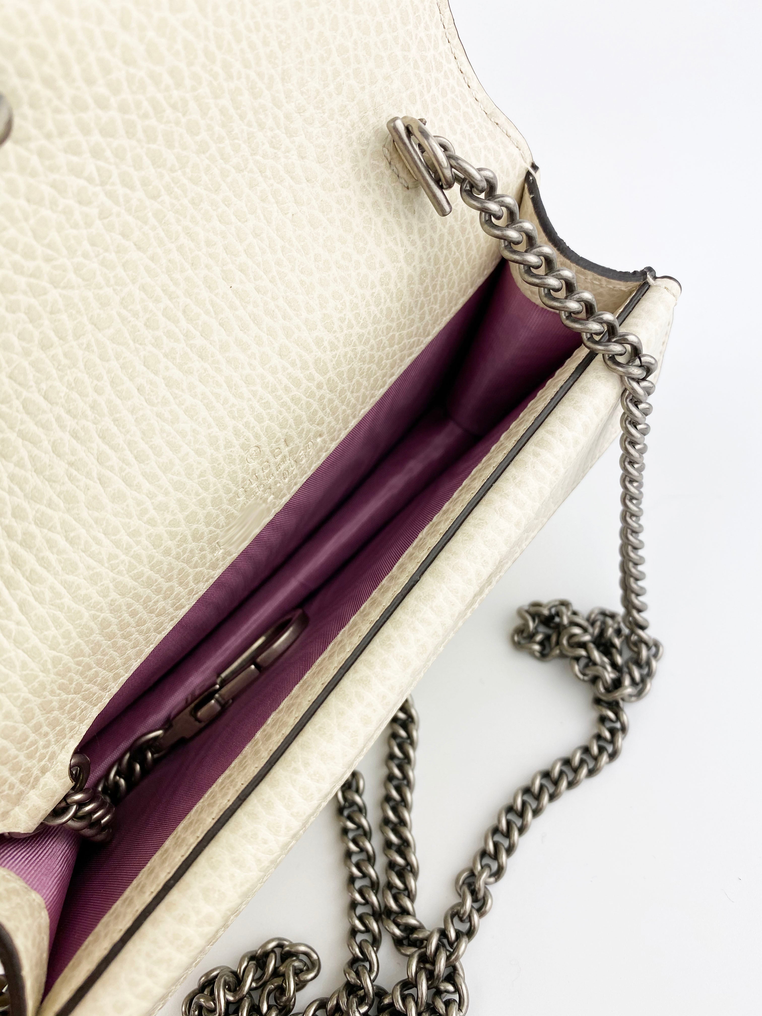 Gucci Mini Dionysus Clutch Bag for Women - Luxury Leather Crossbody Shoulder Bag - Perfect for Evening Parties, Date Nights & Special Occasions