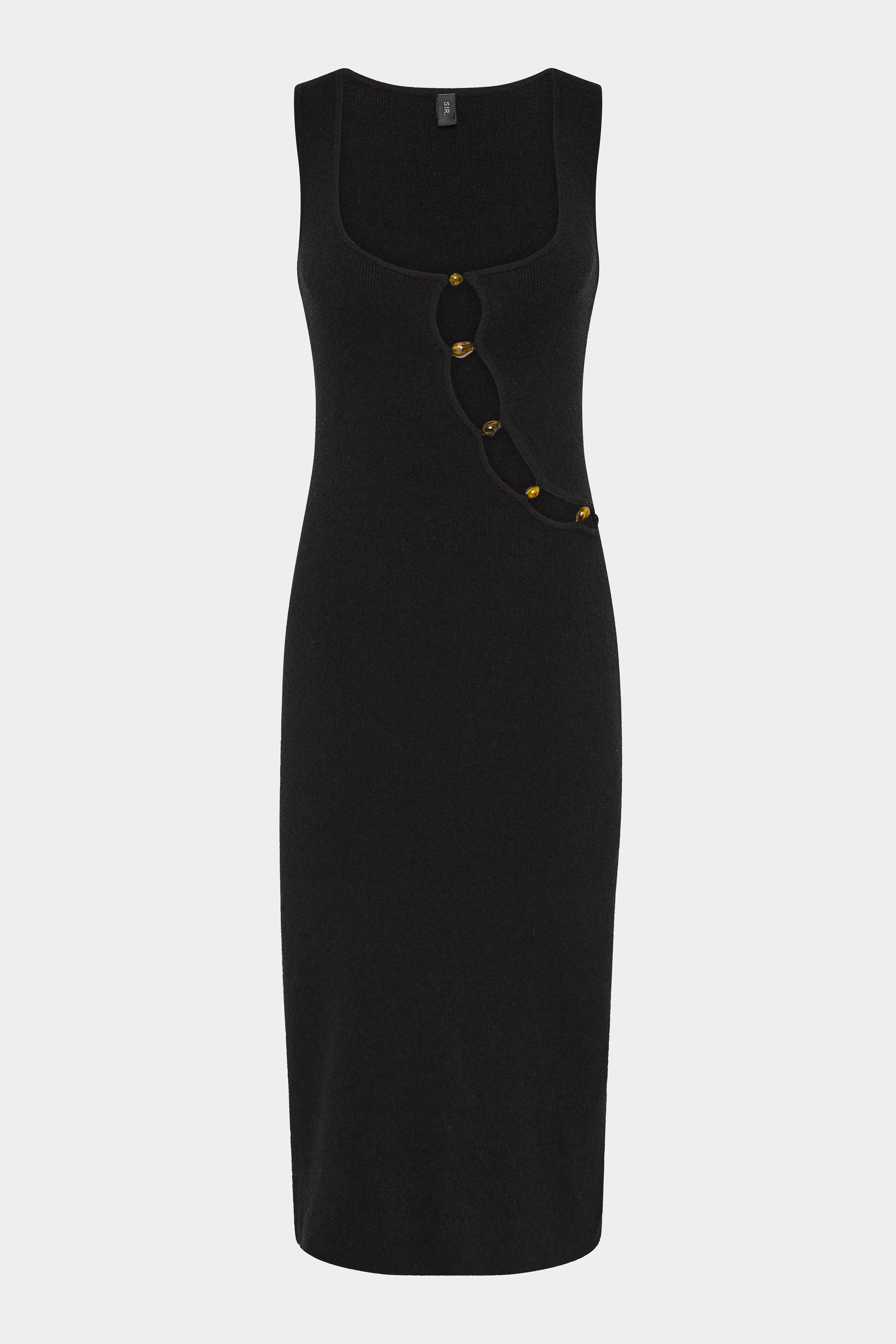 Chiara Beaded Dress for Women - Elegant Party Gown with Handmade Sequins - Perfect for Weddings, Galas & Evening Events