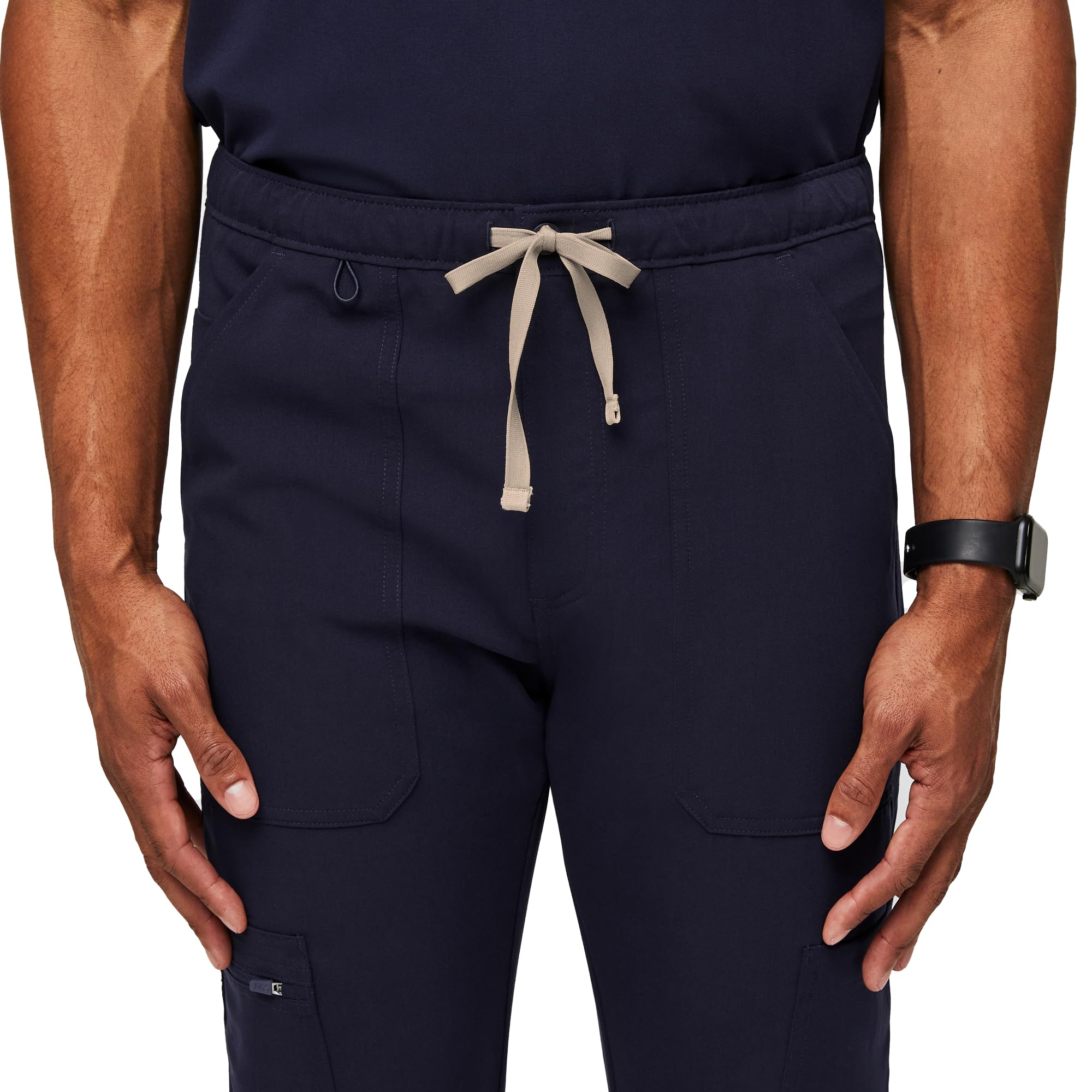 FIGS Cairo Cargo Scrub Pants for Men - Classic Straight Leg Fit, 9 Pockets, 4-Way Stretch, Anti-Wrinkle, Comfortable Medical Workwear for Doctors, Nurses & Healthcare Professionals - Perfect for Hospital Shifts & Clinical Duties