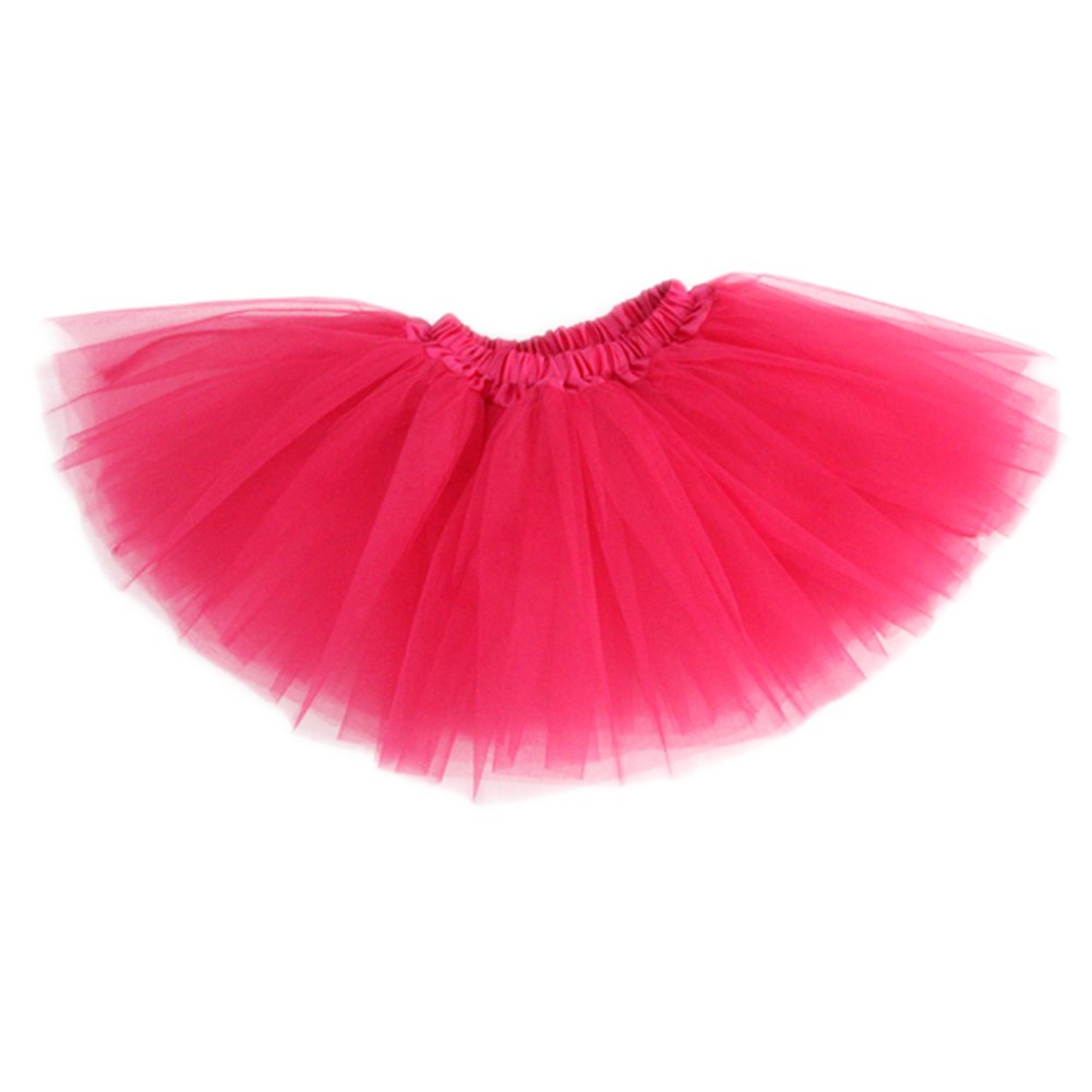 Girl's Tutu Skirt - Ballet Dance Skirt for Kids, Party Fairy Costume Skirt with Tulle Layers - Perfect for Ballet Recitals, Birthday Parties & Dress-Up Play