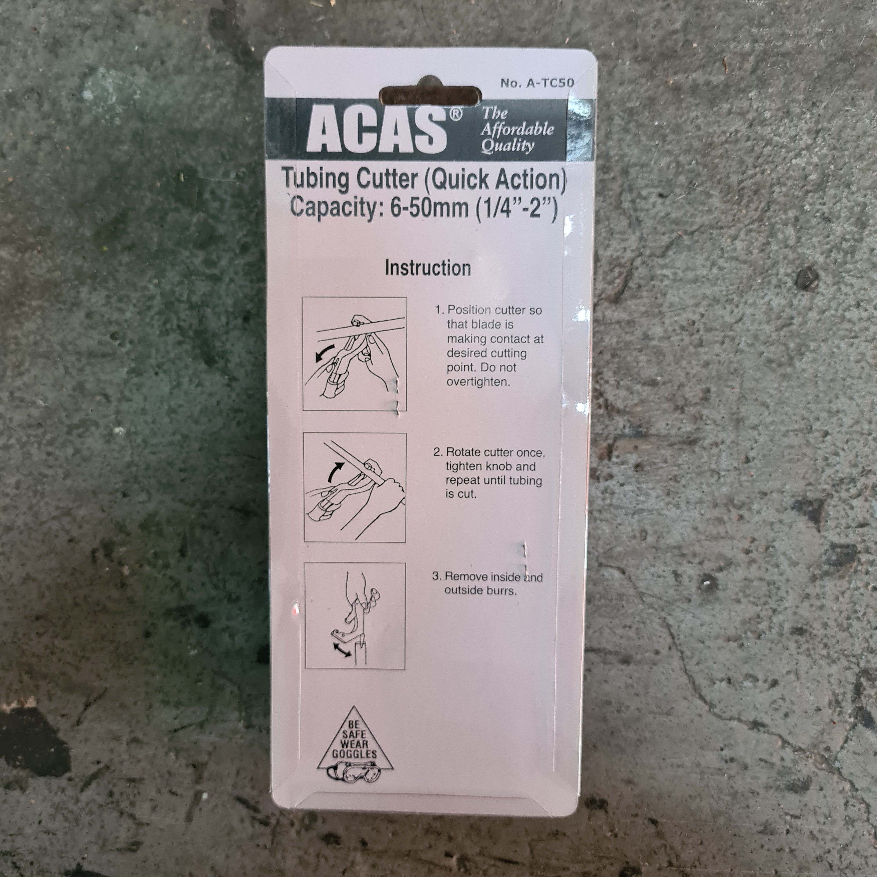 ACAS Tube Cutter 1/4