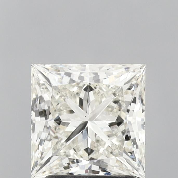 2.03 Carat Princess Cut Lab Grown Diamond - Gorgeous Engagement Ring Center Stone for Proposals & Anniversaries