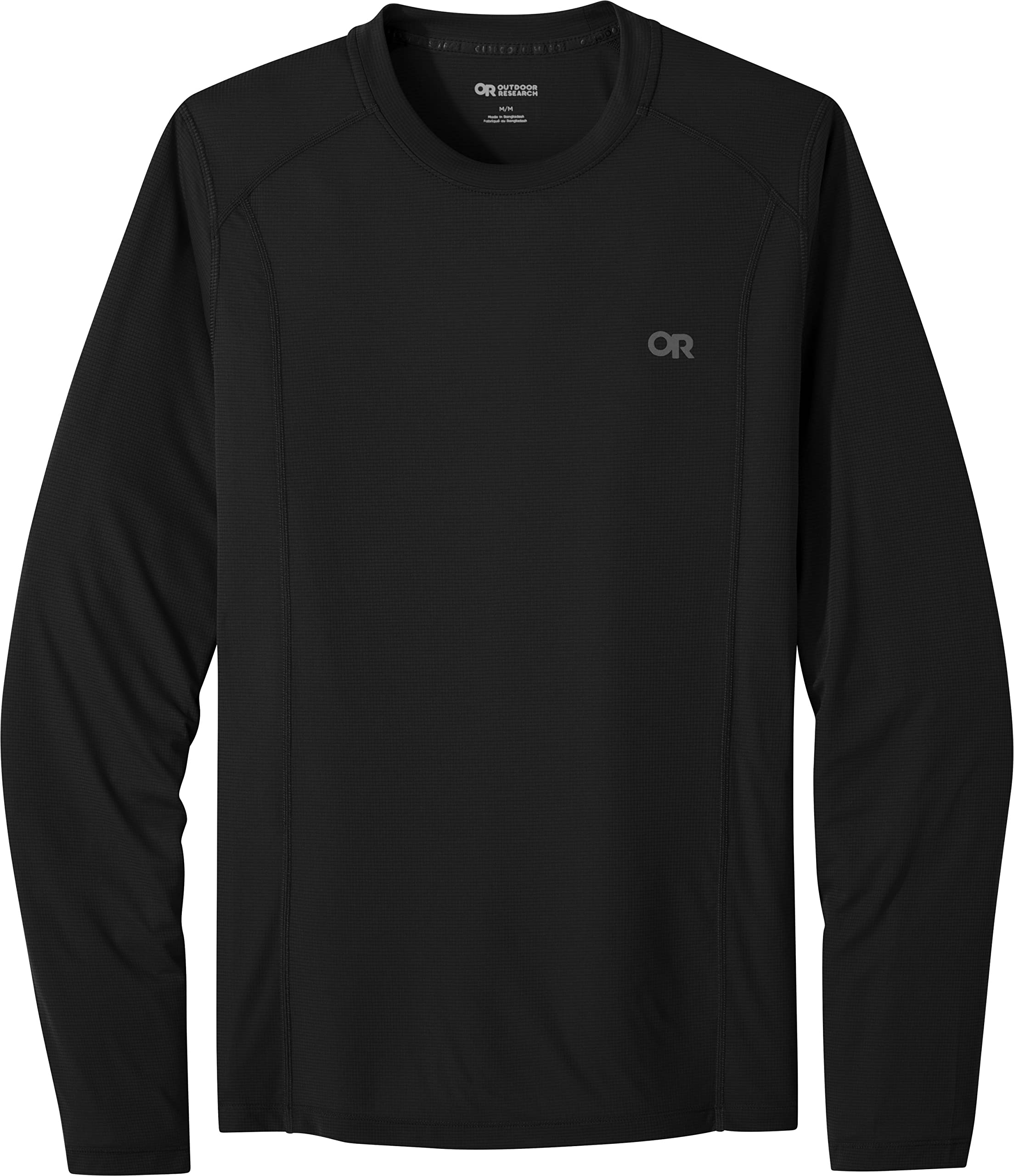 Outdoor Research Men's Echo Long Sleeve T-Shirt - Lightweight, Breathable & UPF 30+ Sun Protection for Hiking, Camping & Outdoor Adventures