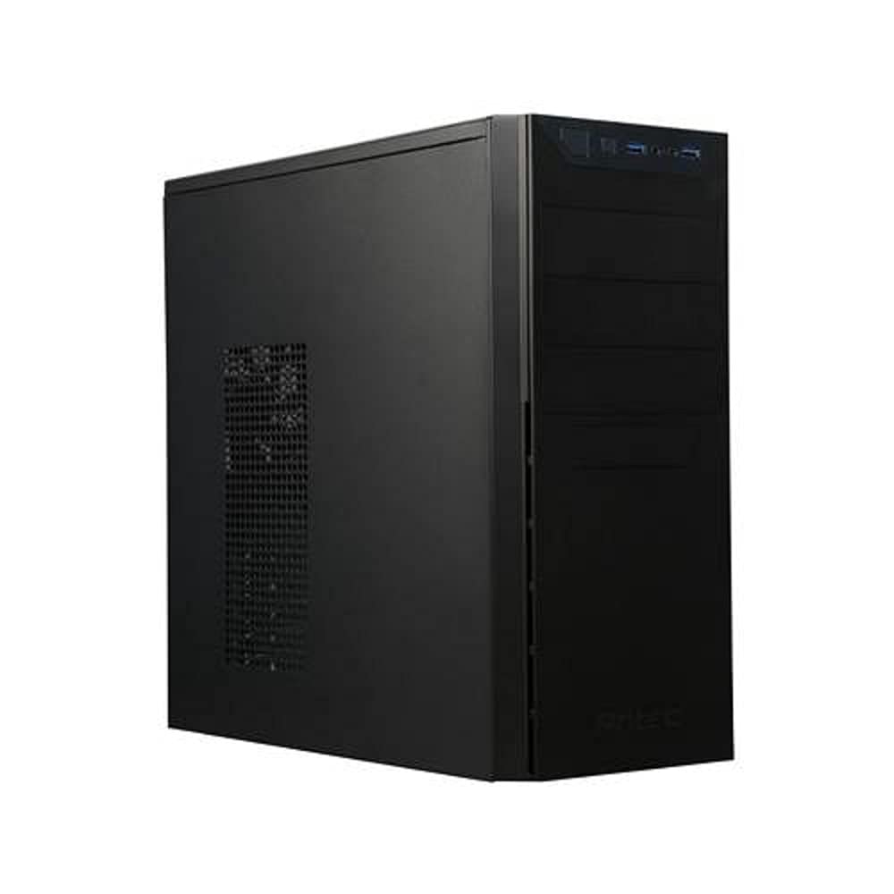 Antec VSK4000E-U3 Black SGCC Steel ATX Mid Tower Computer Case - High Airflow Gaming PC Case for Home & Office Use, Perfect for Gaming Rigs & Workstations