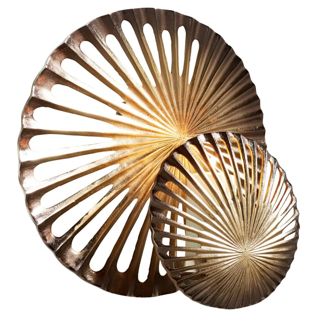 Cyan Design 11315 Antique Brass Spatial Wall Decor - Modern Geometric Metal Art for Living Room, Bedroom & Office Décor
