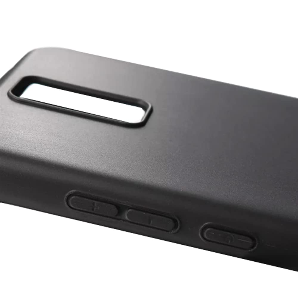 BLU View 3 (B140DL) Phone Case with Screen Protector - Flexible Gel Cover in Black for Shockproof Protection | Perfect for Everyday Use, Work & Outdoor Activities