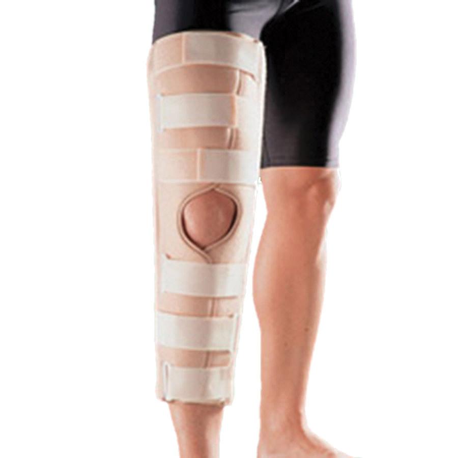 Oppo Knee Immobilizer Brace - Adjustable Knee Support for Injury Recovery & Pain Relief - Ideal for Sports, Post-Surgery & Arthritis Use
