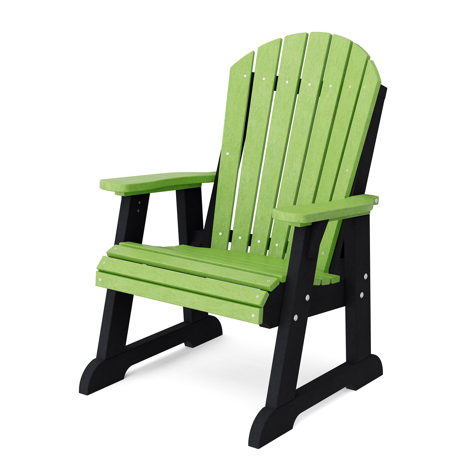 Heritage High Fan Back Chair - Classic Wooden Dining Chair with Upholstered Seat - Perfect for Farmhouse, Rustic & Traditional Dining Rooms