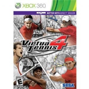 Virtua Tennis 4 for Xbox 360 - Realistic Sports Simulation Game for Tennis Lovers | Perfect for Home Entertainment & Competitive Gaming