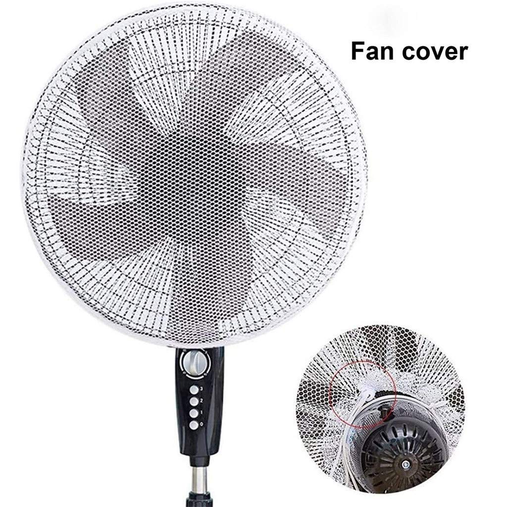 Flame Retardant Child Safety Fan Cover - Mesh Protection for Household Fans, Baby Proofing & Pet Safety (1pc) - Perfect for Nursery, Bedroom & Living Room