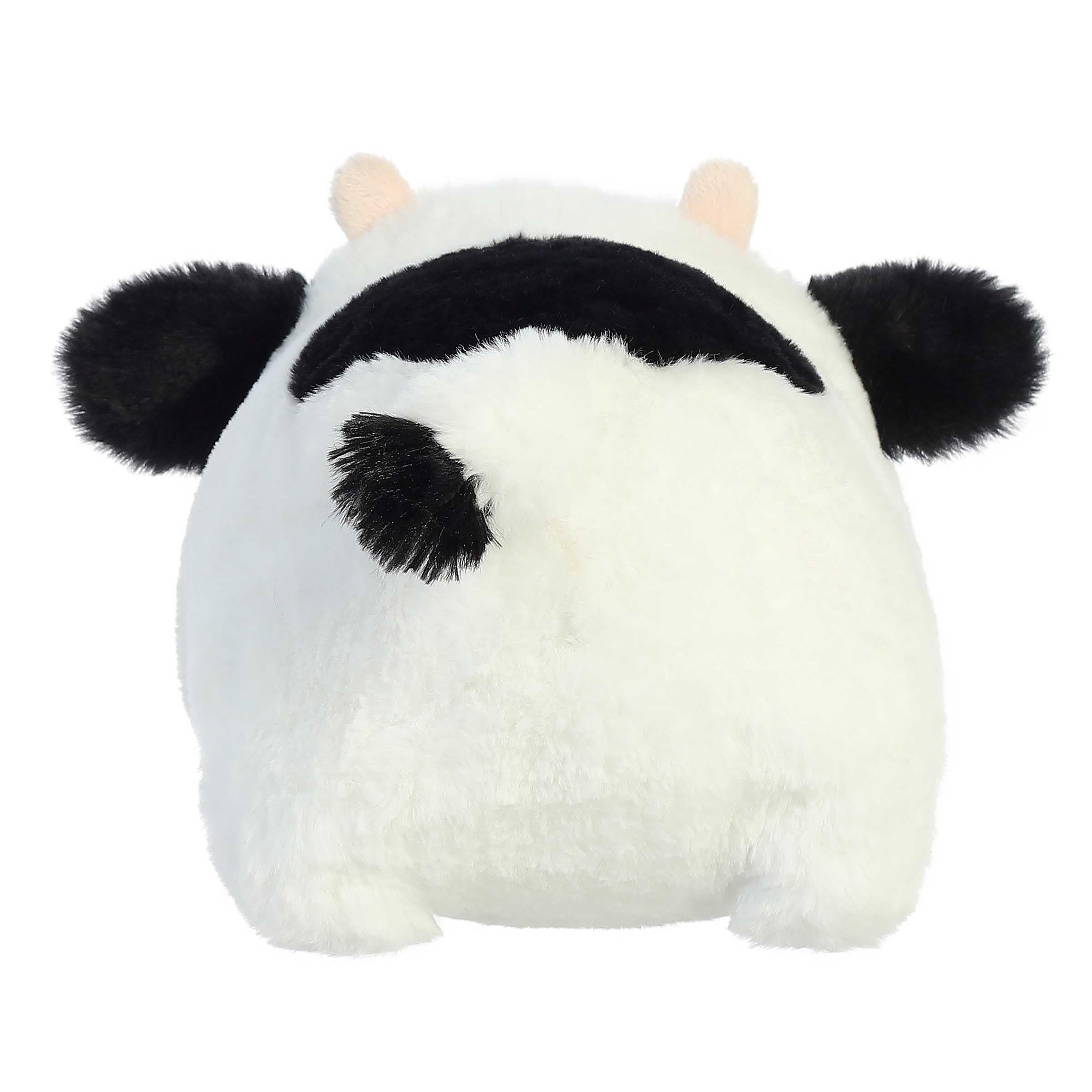 Aurora® Adorable Spudsters™ Tutie Cow Plush Toy - 10 Inch Soft White Stuffed Animal for Kids, Best Comforting Cuddles & Playful Companion - Perfect for Nursery Decor, Birthday Gifts & Bedtime Snuggles