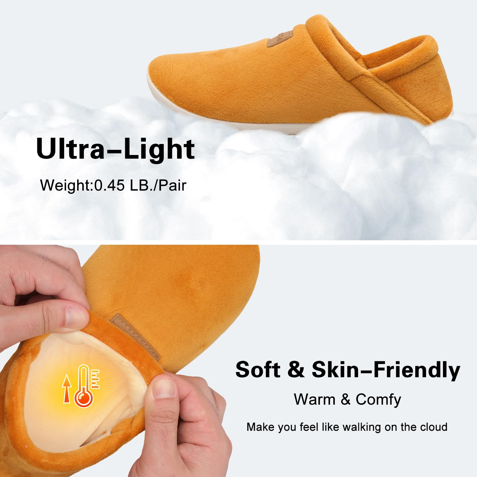Warm & Cozy Unisex Wool-Like House Slippers for Men & Women - Perfect Indoor Comfort for Winter, Lounge & Home Use