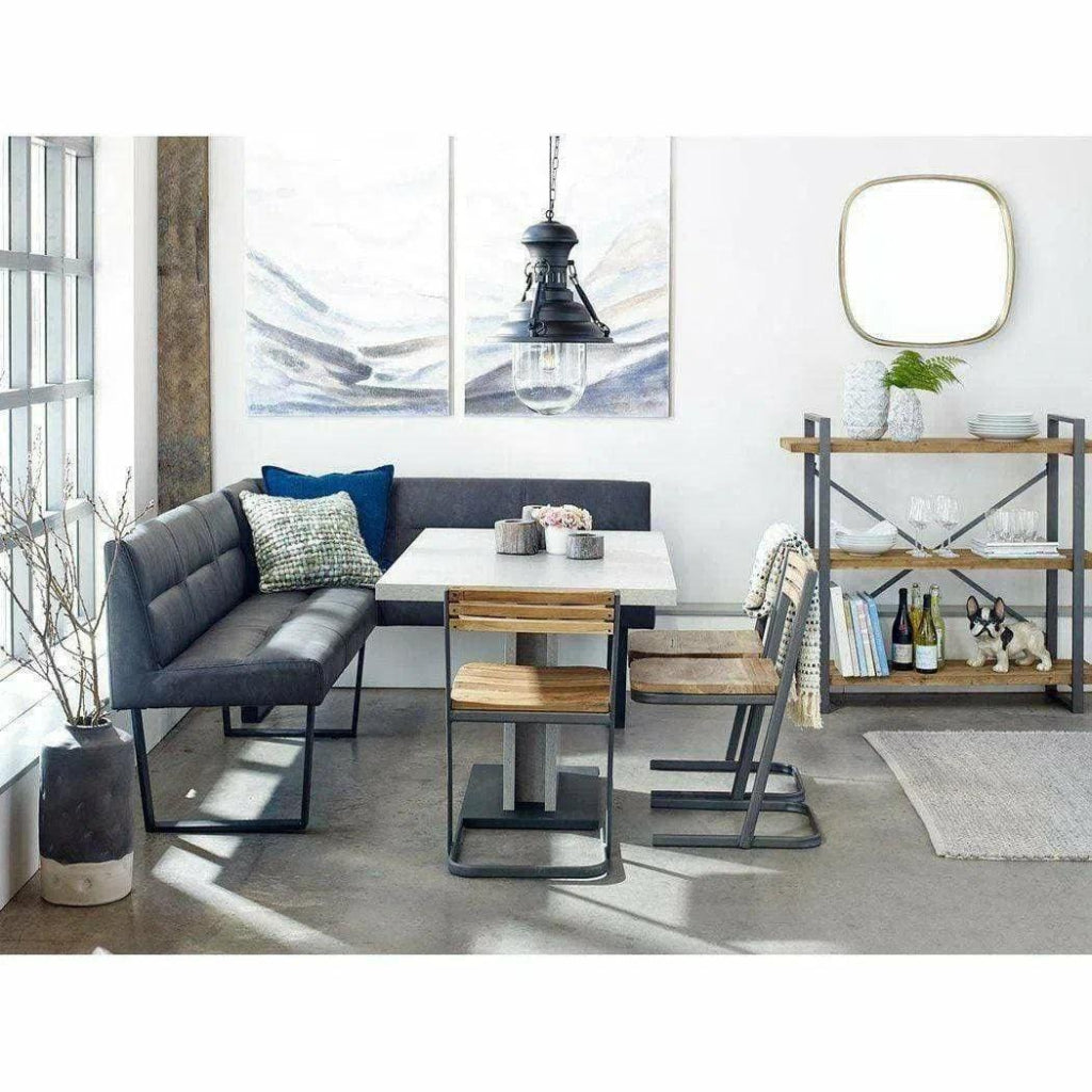47 Inch 5-Tier Wooden Shelf - Rustic Brown Floating Shelves for Living Room, Bedroom, Bathroom Storage & Decor