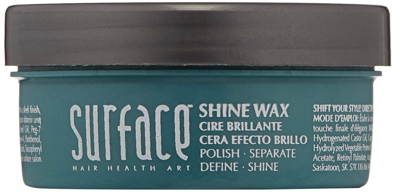 Surface Hair Shift Wax - Shape, Shine & Define Hair - 2 Oz Wax for Styling, Smoothing & Separating - Perfect for Men's & Women's Hairstyling at Home or Salon