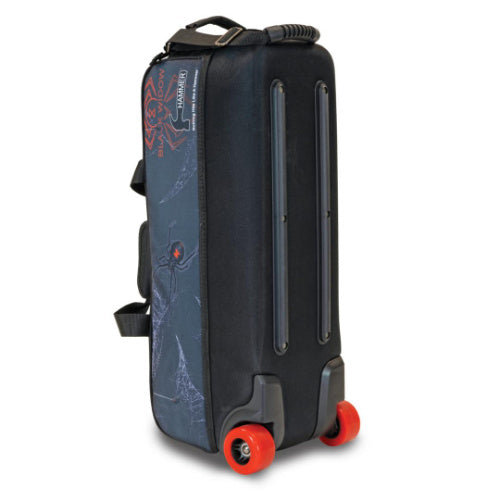 Black Widow Hammer Dye Sub Slim Triple Roller Tote Bowling Bag - Premium Bowling Accessory for League Players & Tournaments