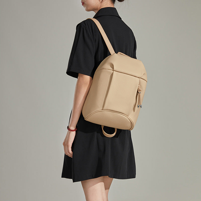 Stylish & Durable Soft Leather Backpack for Women & Men - Perfect for Travel, Work & School | Water-Resistant & Lightweight Design