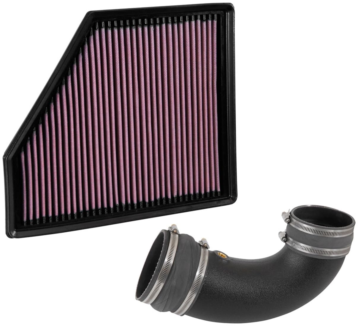 K&N 57-3092 High Performance Cold Air Intake System with High-Flow Air Filter for 2016-2020 Chevrolet Camaro SS | Boost Horsepower & Acceleration | Perfect for Street Racing & Track Days