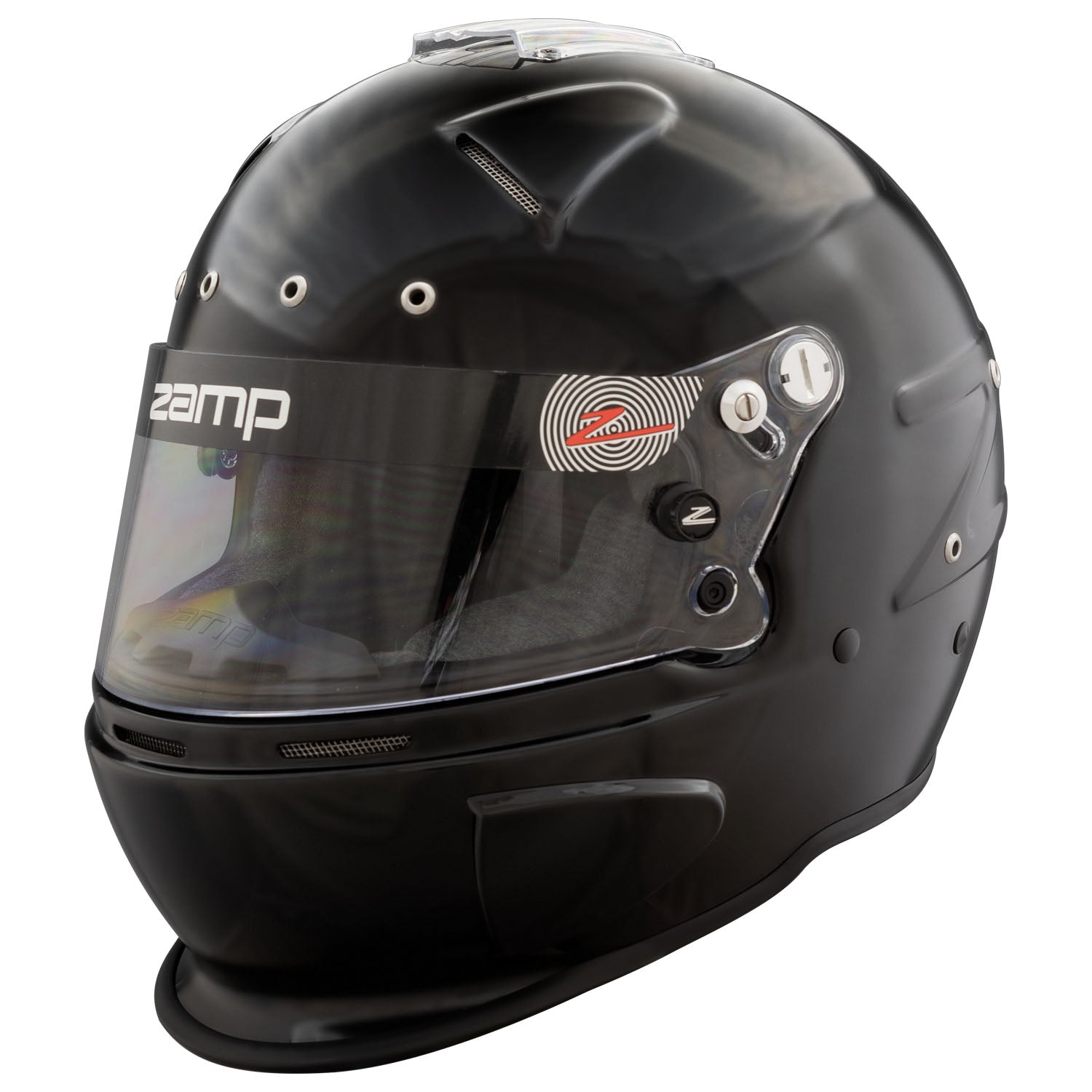 Zamp RZ 70E Racing Helmet - FIA 8859-2015 & Snell SA2020 Certified - Lightweight Switchable Visor for Motorsports, Karting, and Track Racing