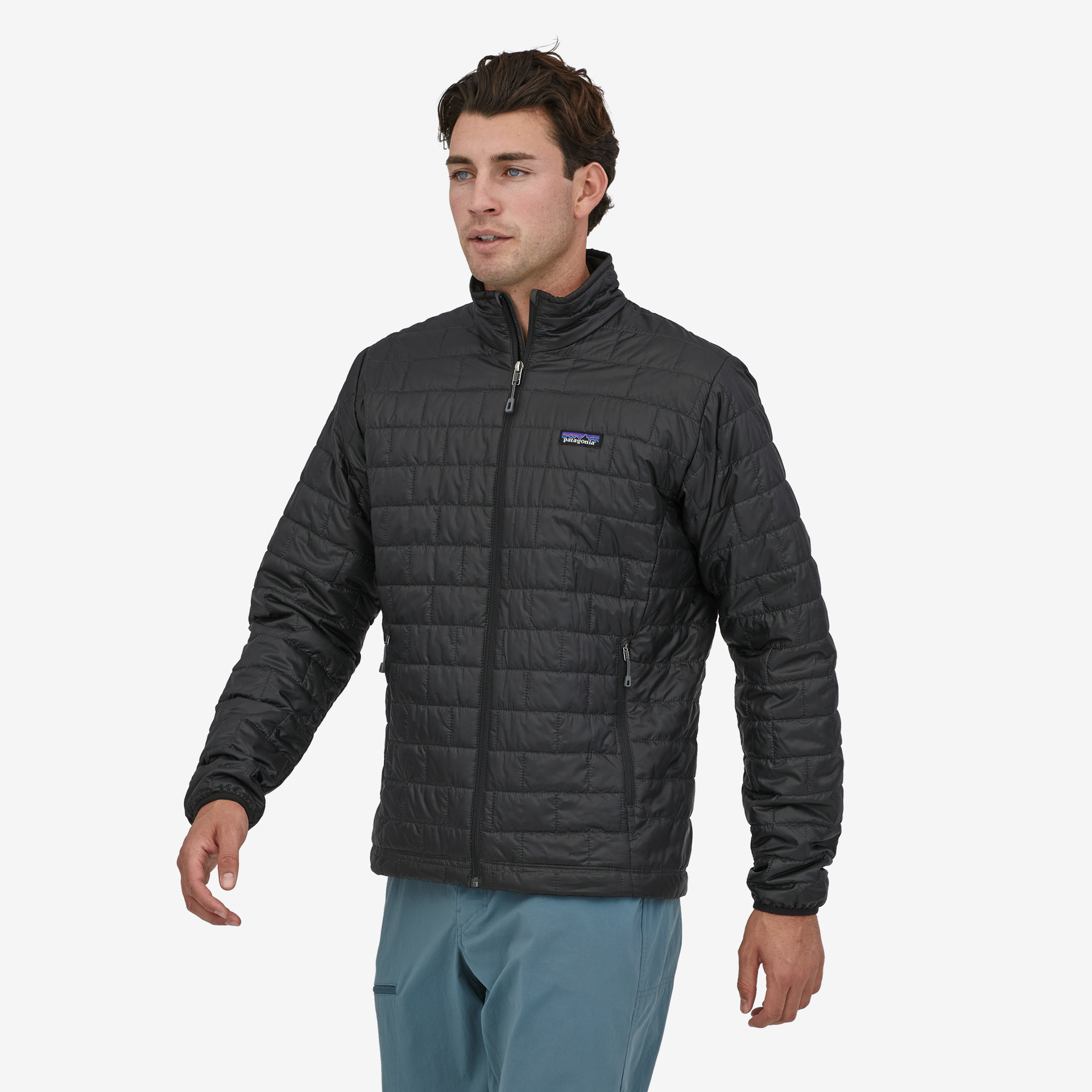 Men's Nano Puff® Jacket - Lightweight Insulated Water-Resistant Winter Coat for Outdoor Activities | Hiking, Camping & Travel