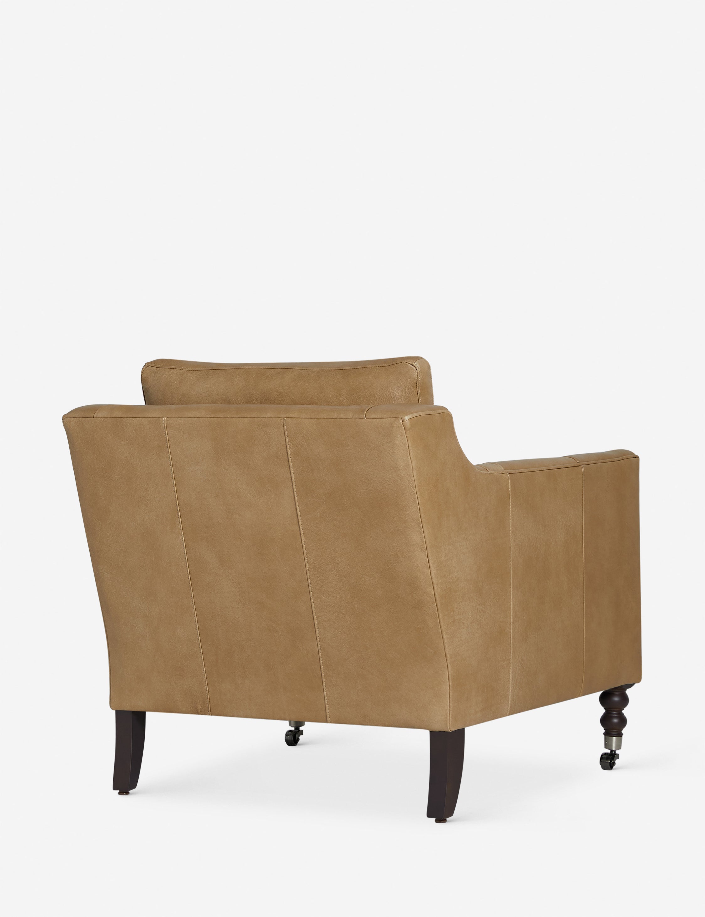 Fabienne Accent Chair - Modern Upholstered Lounge Chair for Living Room, Bedroom & Office - Comfortable Reading Chair with Sturdy Wooden Legs