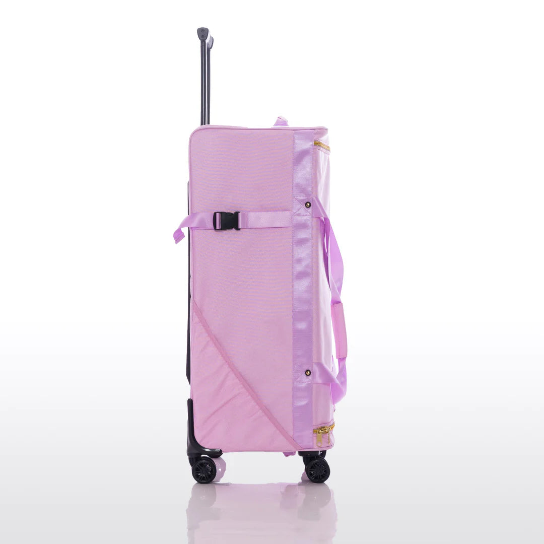 Rac n Roll Medium Pink Bag with Built-in Storage - Stylish and Functional Handbag for Women, Perfect for Work, Travel, and Everyday Use