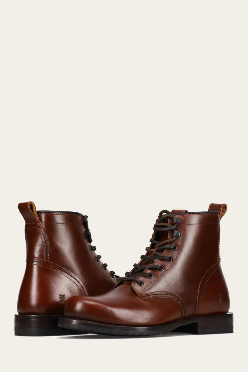 Premium Hudson Workboot Plain Toe - Durable Pre-Owned Work Boots for Men | Ideal for Construction, Landscaping & Outdoor Work