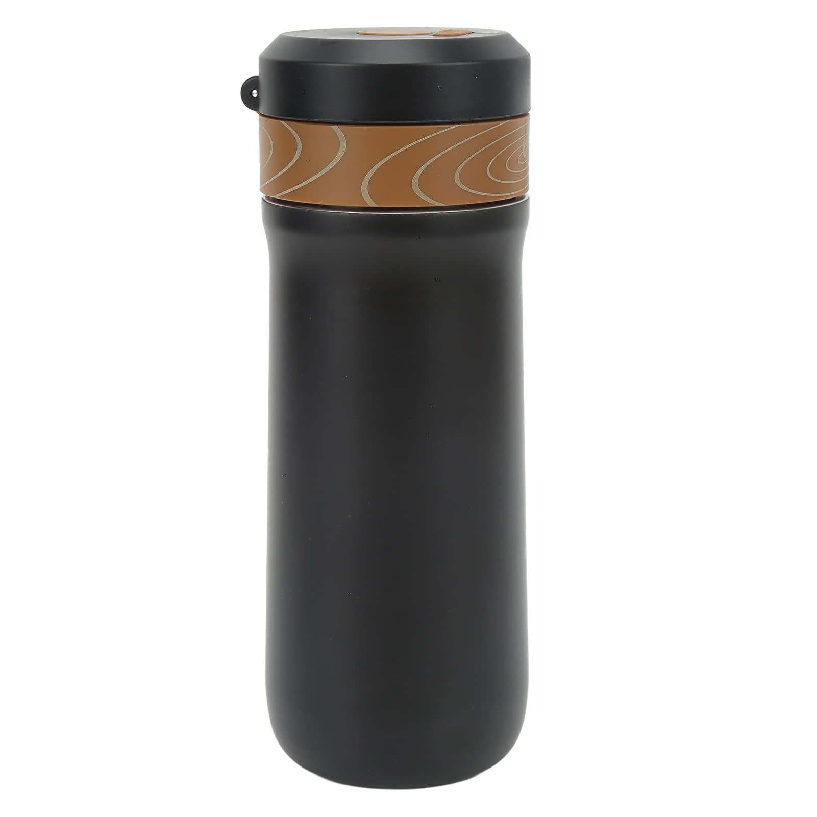 Premium French Press Coffee Maker - 320ML (14.5 oz) Stainless Steel Vacuum Insulated Travel Mug for Hot & Iced Coffee, Cold Brew Tea - Double Wall Thermal Design for Camping, Office, School & Outdoor Adventures