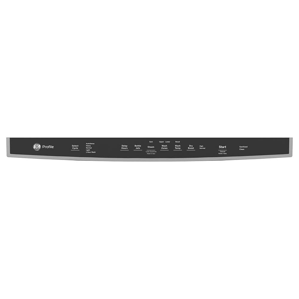 GE Profile 24 Inch Stainless Steel Built-In Dishwasher - Energy Efficient, Ultra Quiet Kitchen Appliance for Modern Homes & Small Spaces